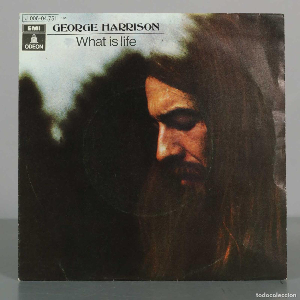 Discos de vinilo: SINGLE. What Is Life / Apple Scruffs - George Harrison - EMI, Odeon