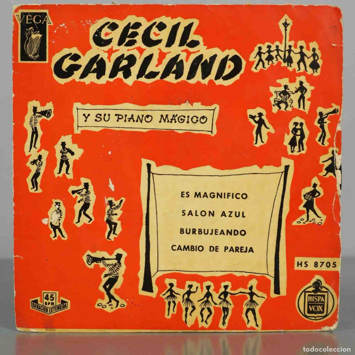 Discos de vinilo: EP. Cecil Garland y su Piano M&aacute;gico - Hispavox