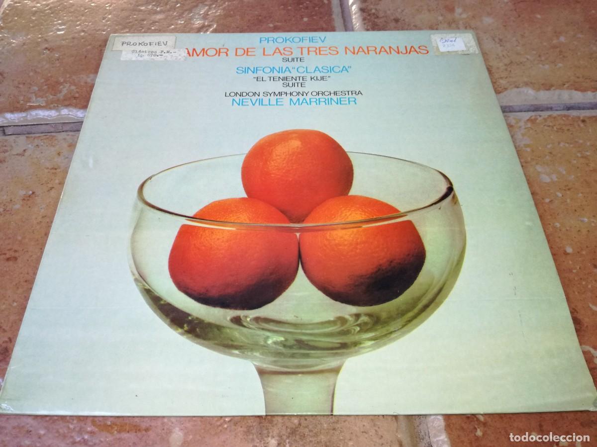 Discos de vinilo: PROKOFIEV-EL AMOR DE LAS TRES NARANJAS-EDICI&Oacute;N ESPA&Ntilde;OLA