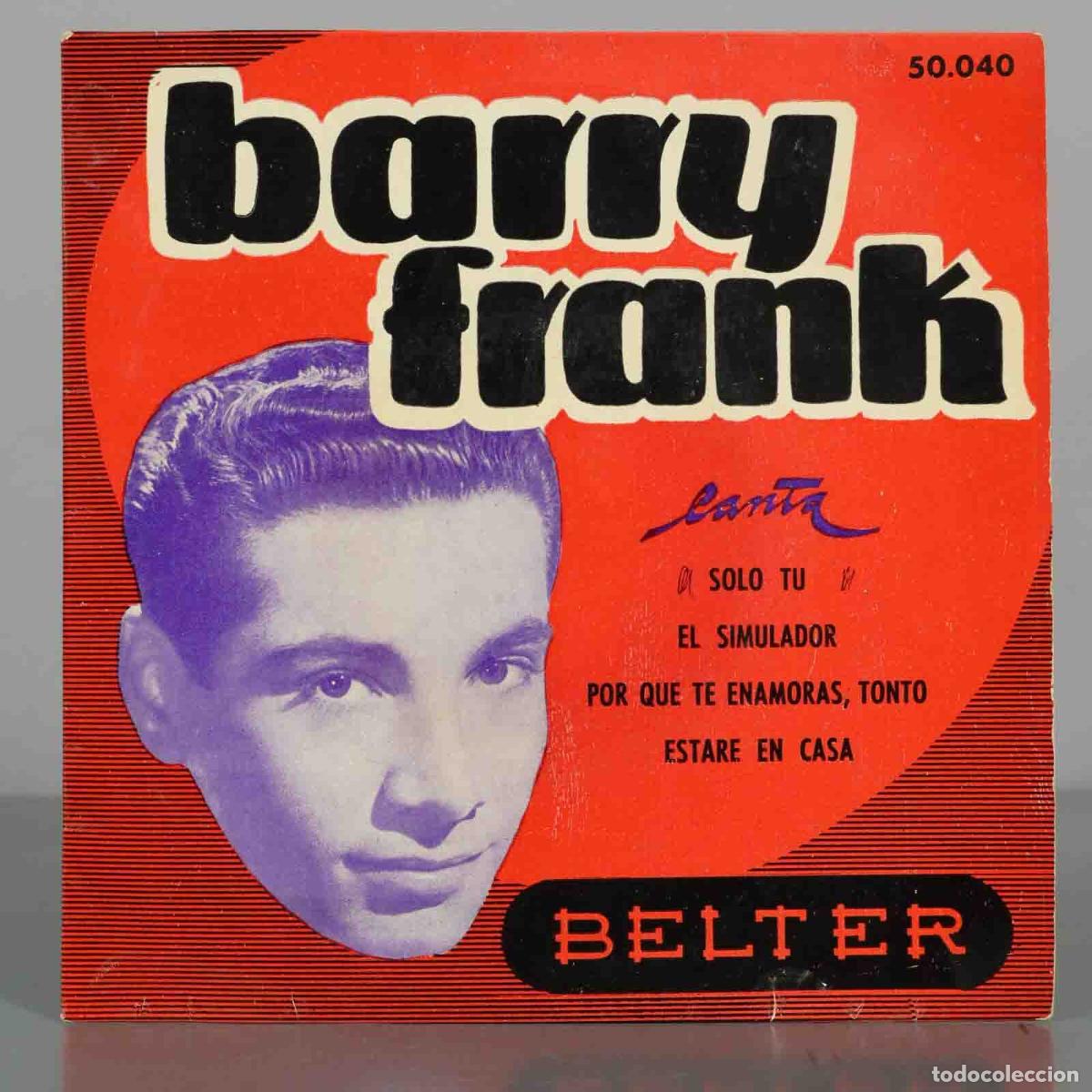 Discos de vinilo: EP. Canta: Solo Tu - Barry Frank - Jimmy Carroll