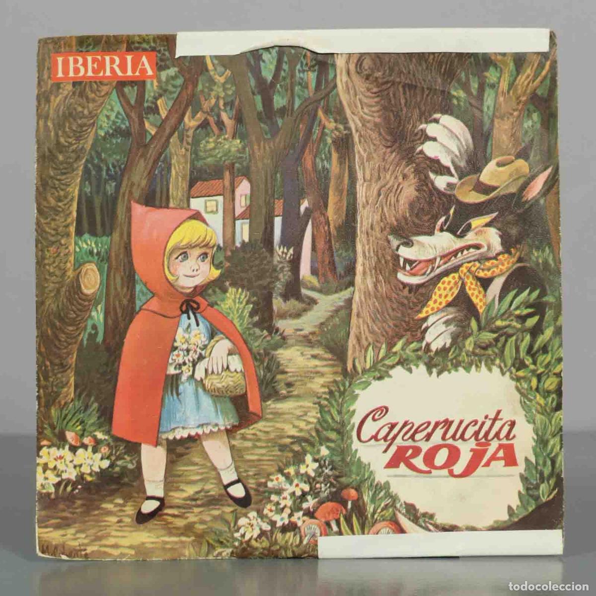 Discos de vinilo: SINGLE. Caperucita Roja - Cuadro Art&iacute;stico de Radio Madrid - Iberia