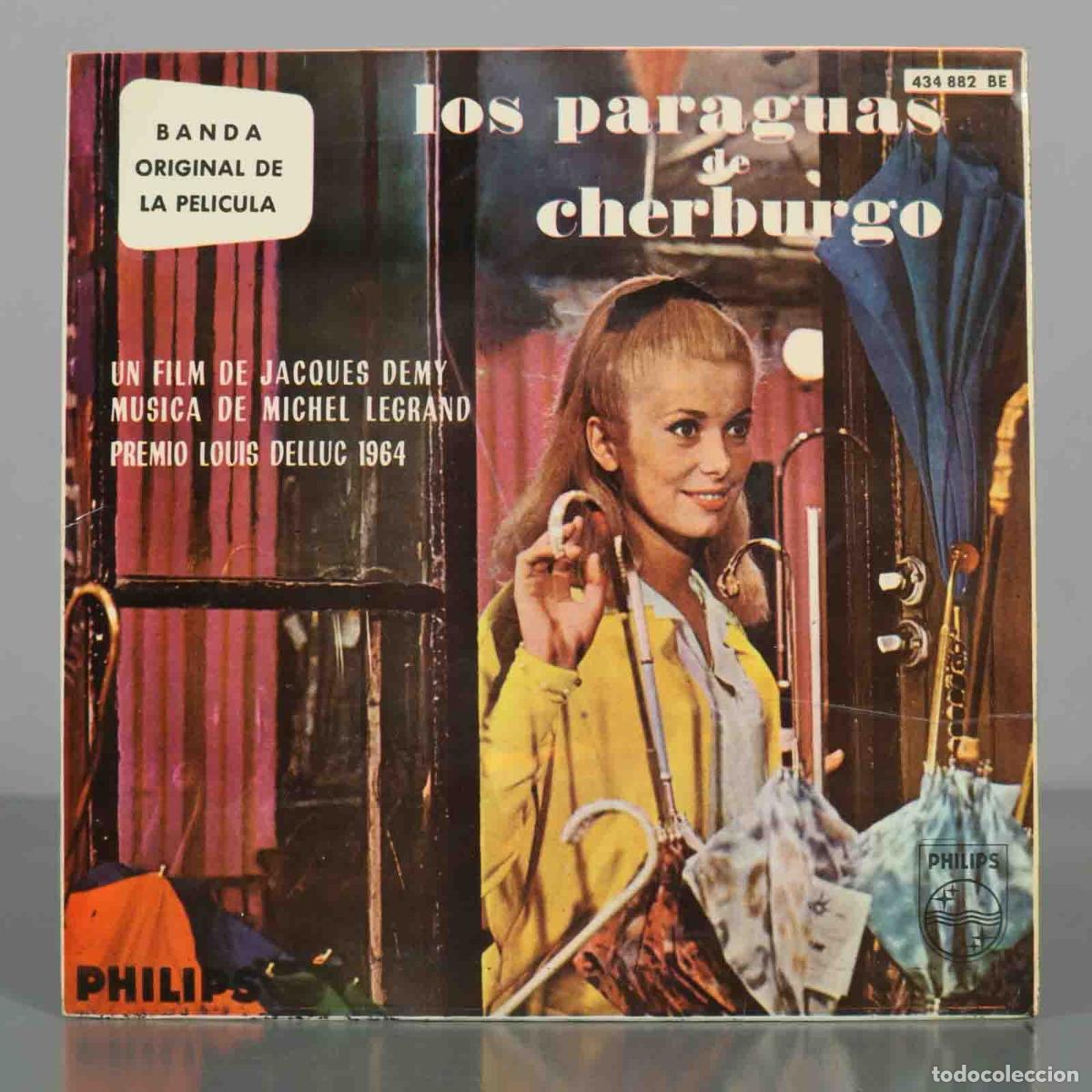 Discos de vinilo: EP. Los paraguas de Cherburgo - Michel Legrand, Jacques Demy, Danielle Licari, Jos&eacute; Bartel