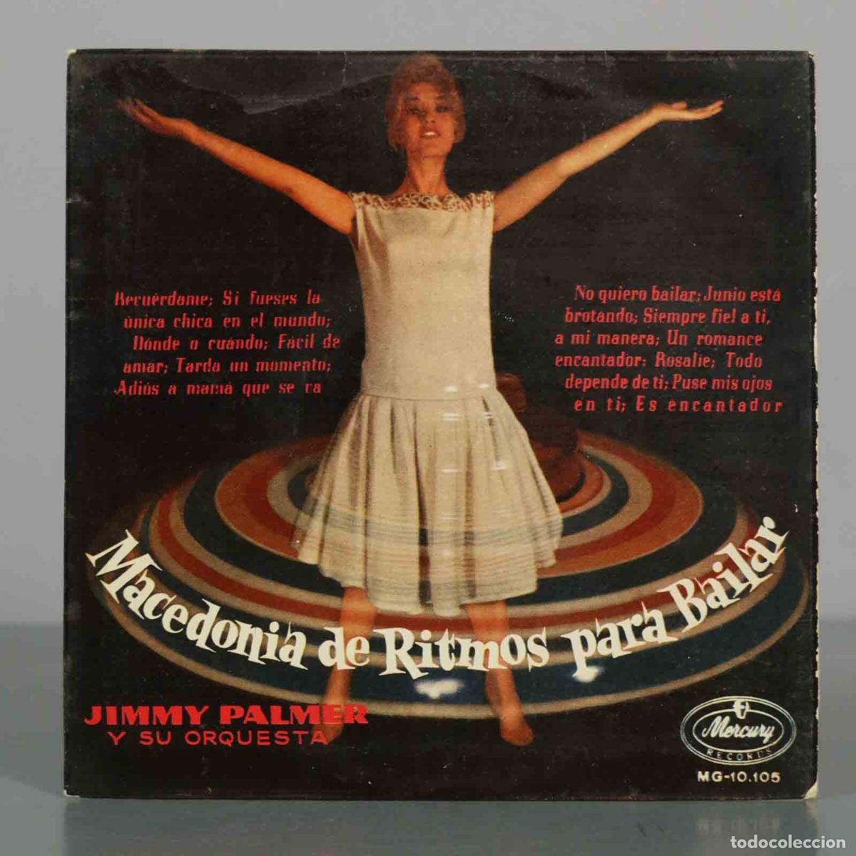Discos de vinilo: SINGLE. Macedonia de Ritmos para Bailar - Jimmy Palmer y su Orquesta