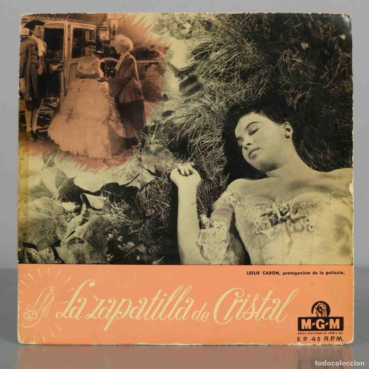 Discos de vinilo: EP. La zapatilla de cristal - Leslie Caron, David Rose
