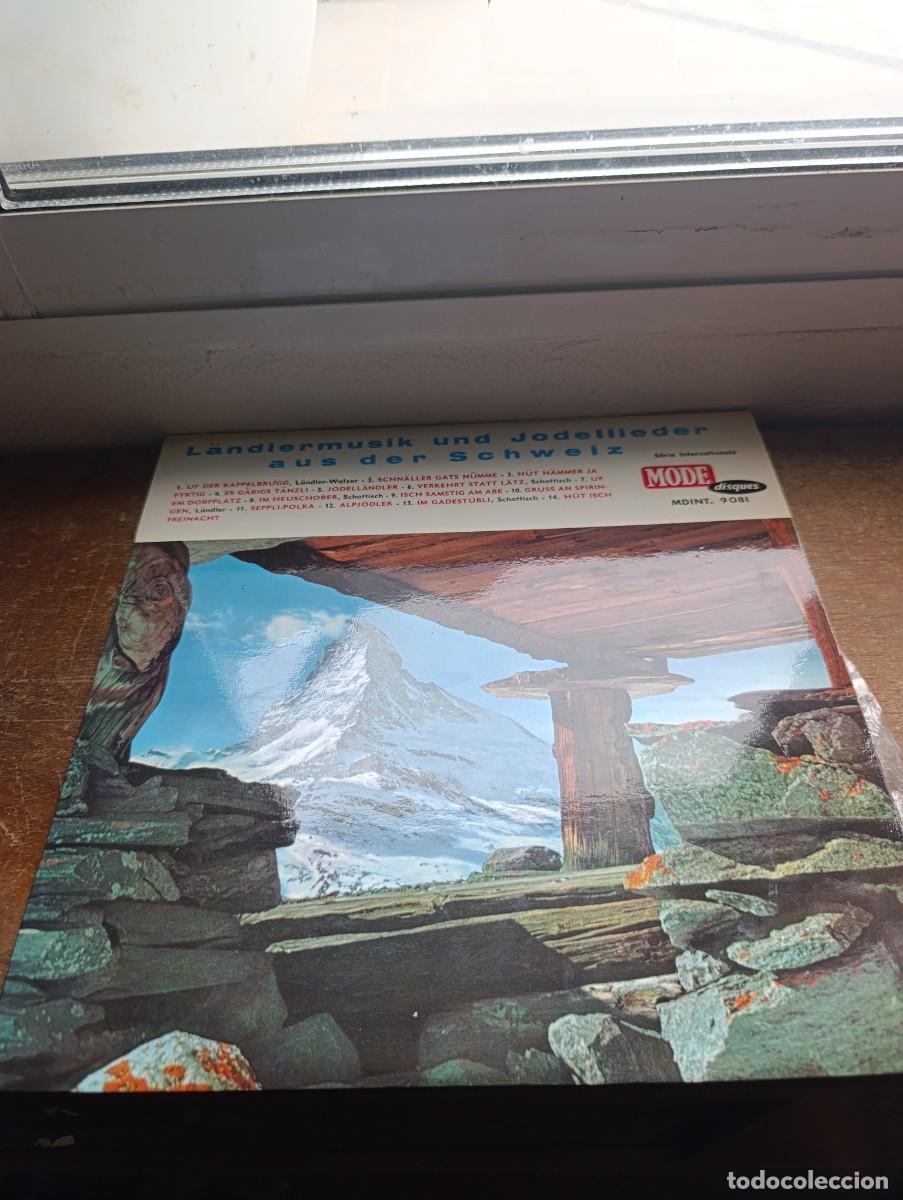 Discos de vinilo: LP L&auml;ndlermusik Und Jodellieder Aus Der Schweiz