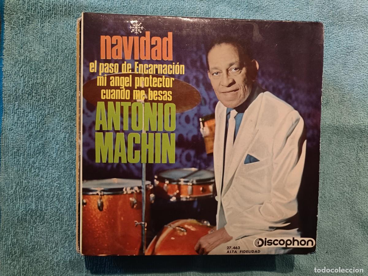 Discos de vinilo: Antonio Mach&iacute;n - Navidad - EP. sello Discophon 1965