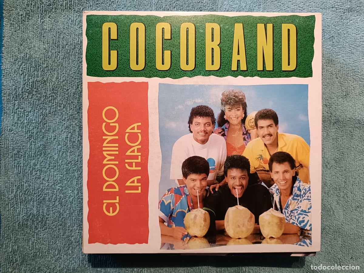 Discos de vinilo: Cocoband - El Domingo / La Flaca - Single sello Perfil 1990