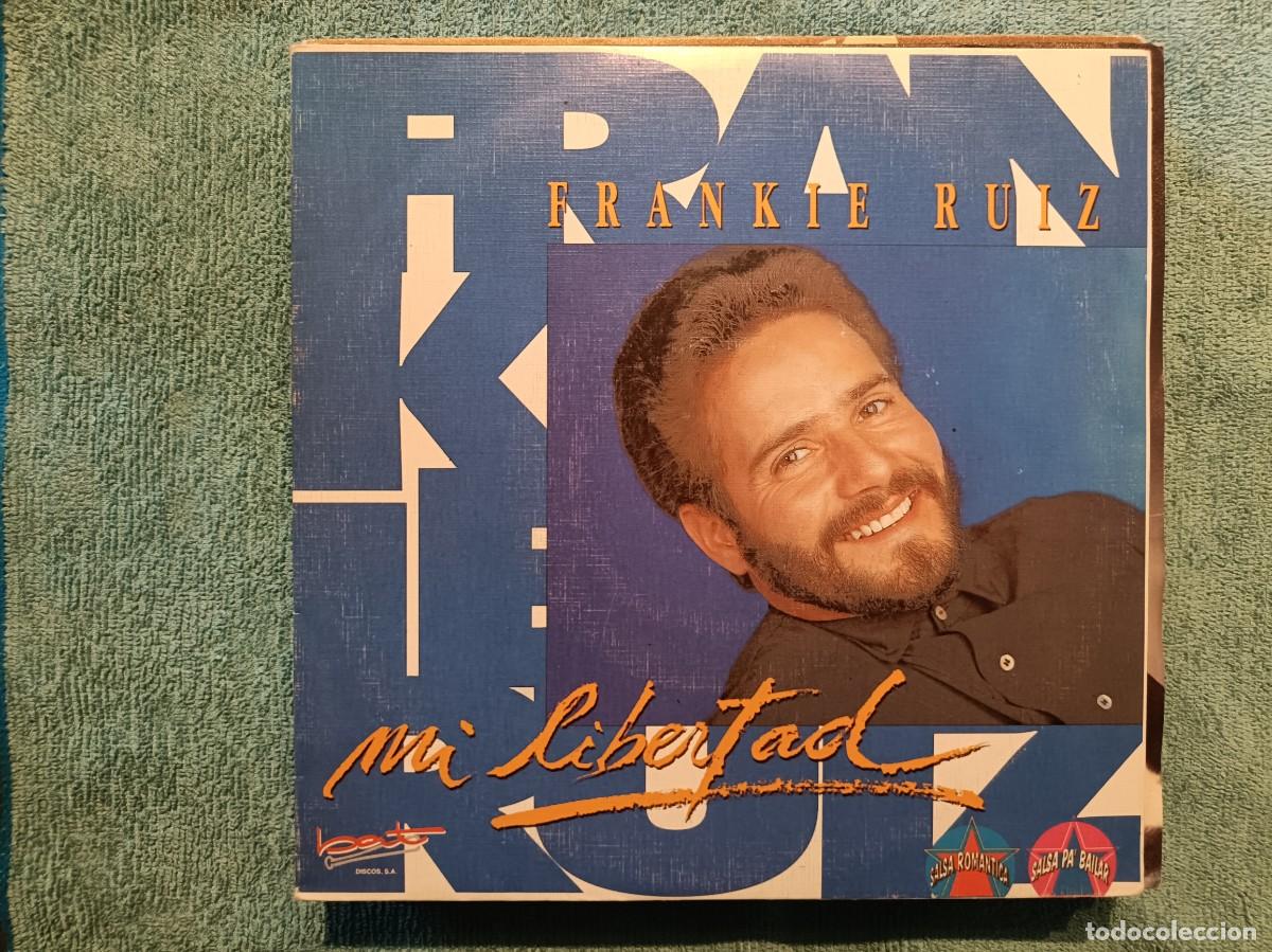 Discos de vinilo: Frankie Ruiz - Mi Libertad - Single sello BAT 19992
