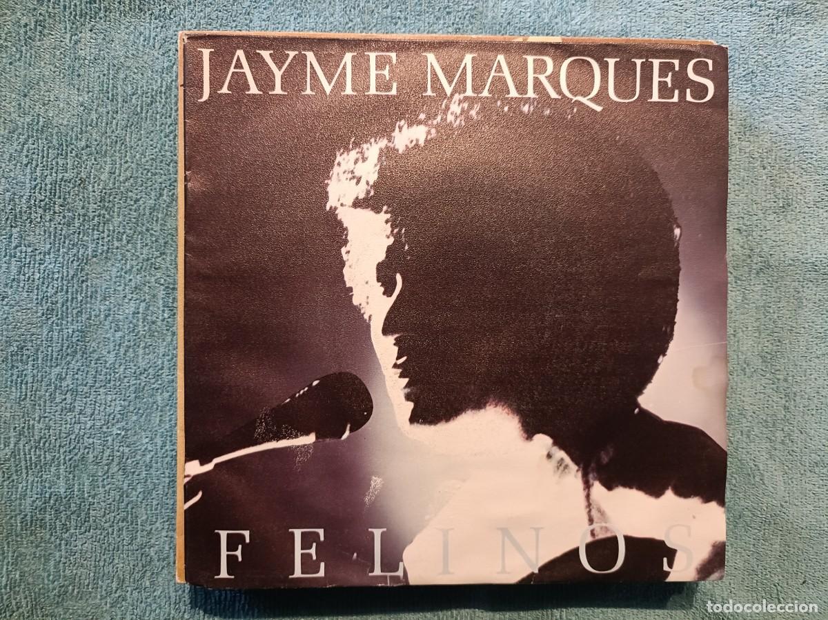 Discos de vinilo: Jayme Marqu&eacute;s - Felinos / Nubes de algod&oacute;n - Single sello Polydor 1984