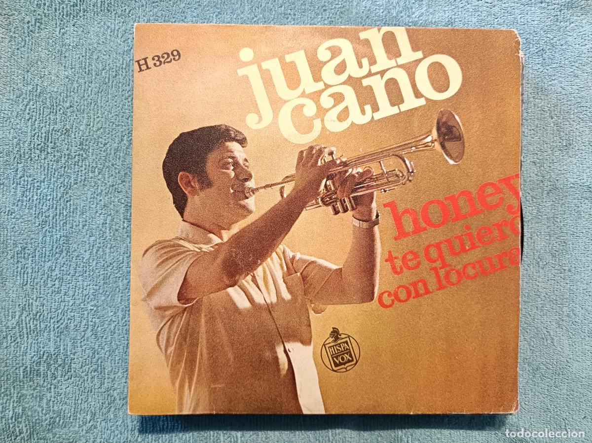 Discos de vinilo: Juan Vano - Honey / Te quiero con locura - Single sello Hispavox 1968