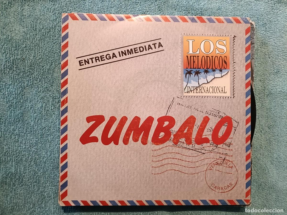 Discos de vinilo: Los Mel&oacute;dicos - Papi d&eacute;jame salir / Z&uacute;mbalo - Single sello Fonomusic 1993
