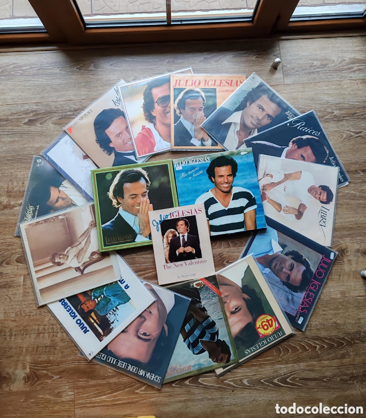 Discos de vinilo: Julio Iglesias - Set of 16 albums plus a book
