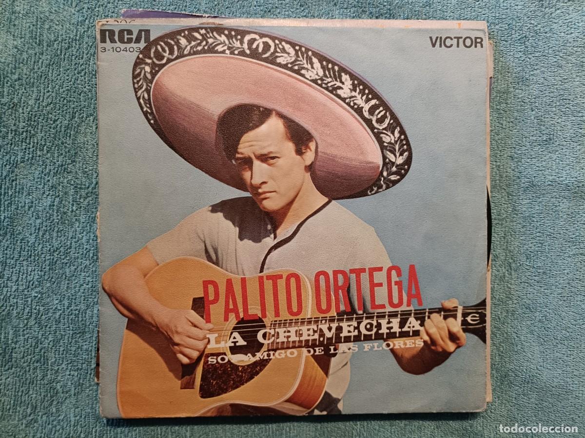 Discos de vinilo: Palito Ortega - La Chevecha / Soy amigo de las flores -Single selllo RCA 1969