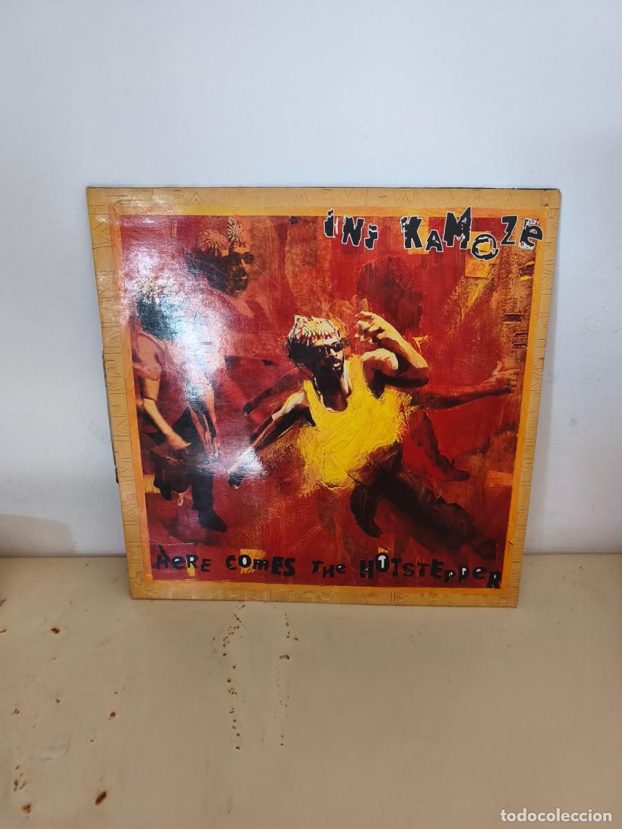 Discos de vinilo: DISCO DE VINILO INI KAMOZE HERE COMES THE HOTSTEPPEER