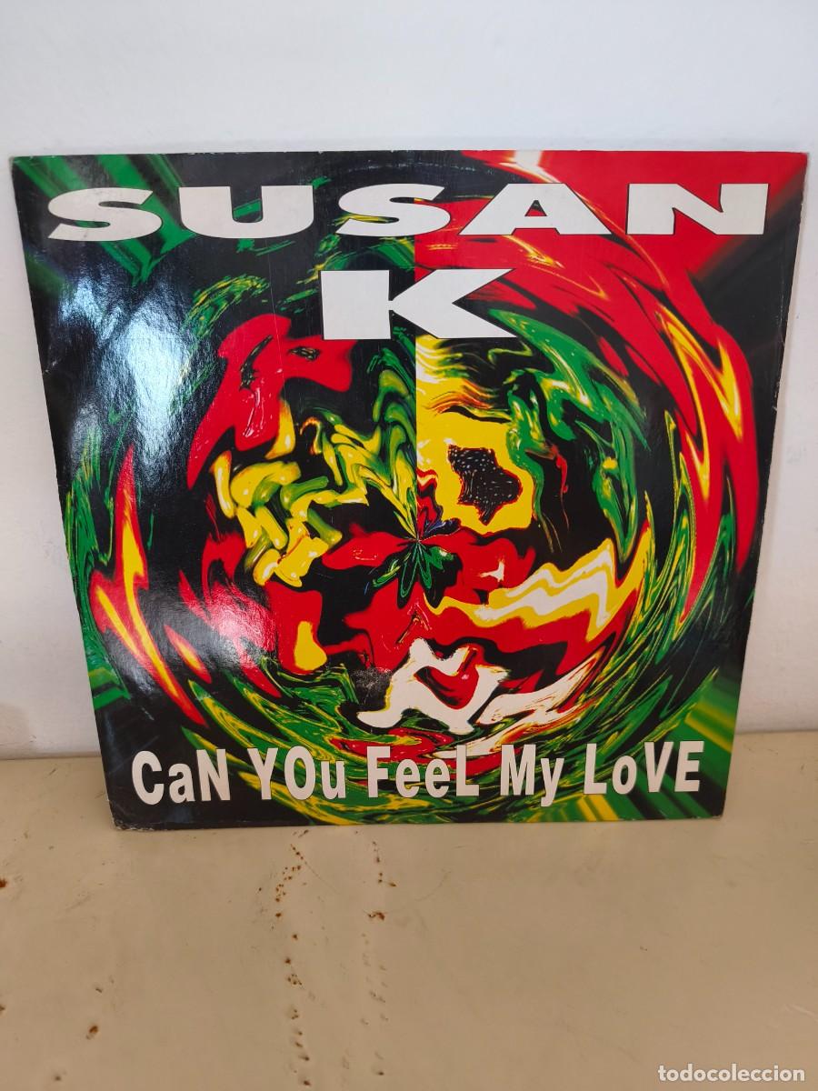 Discos de vinil: DISCO DE VINILO SUSAN K CAN YOU FEEL MY LOVE