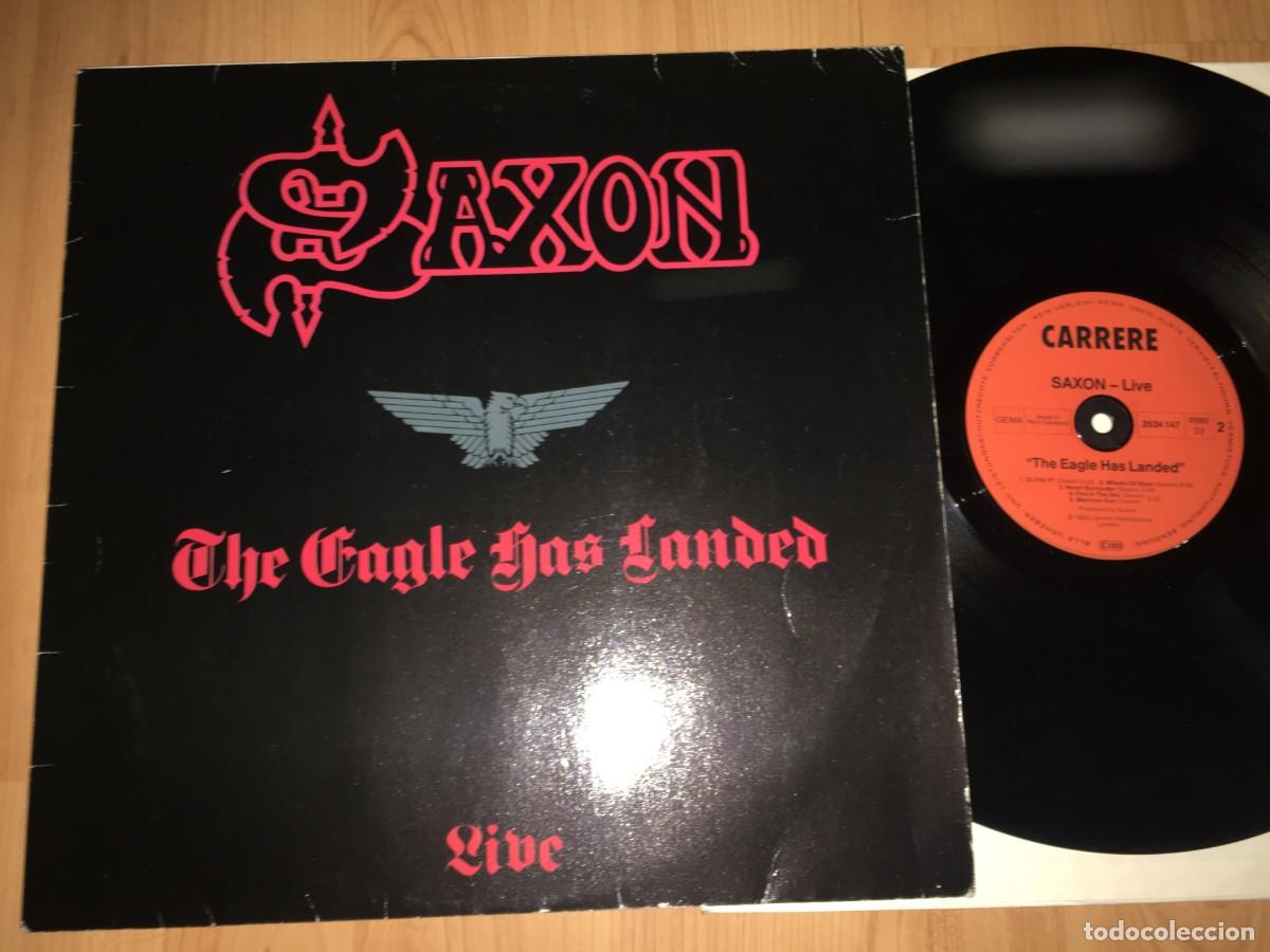 Discos de vinilo: SAXON &rdquo;The Eagle has landed&rdquo; - Foto 1