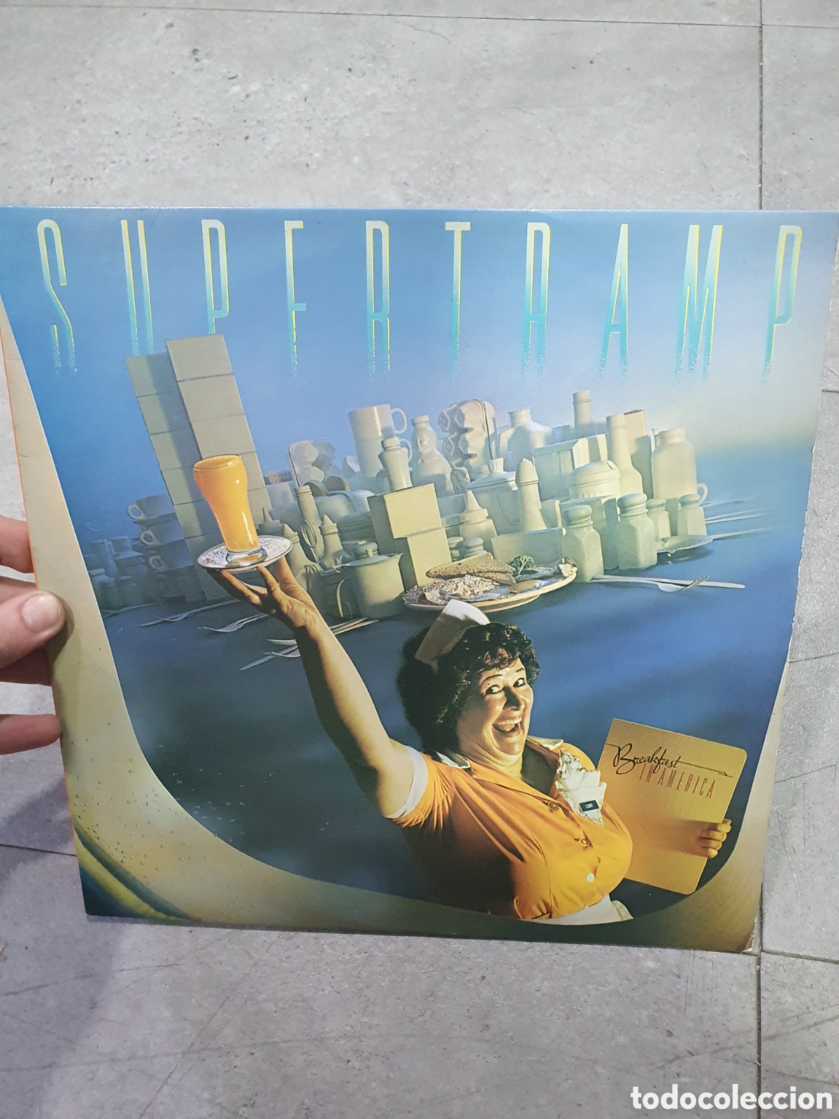 Discos de vinilo: LP. Supertramp. Breakfast in Am&eacute;rica.