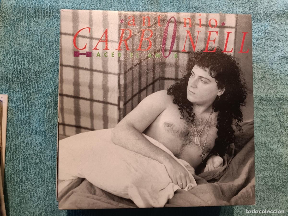 Discos de vinilo: Antonio Carbonell - Hacer el amor - Single sello Philips 1992