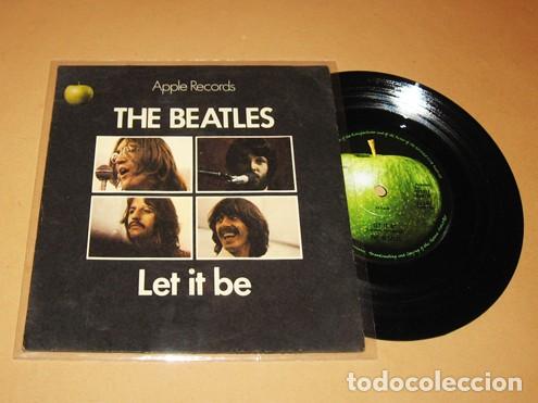 Discos de vinilo: THE BEATLES - LET IT BE - EDICION ORIGINAL INGLESA / APPLE RECORDS UK / 1970