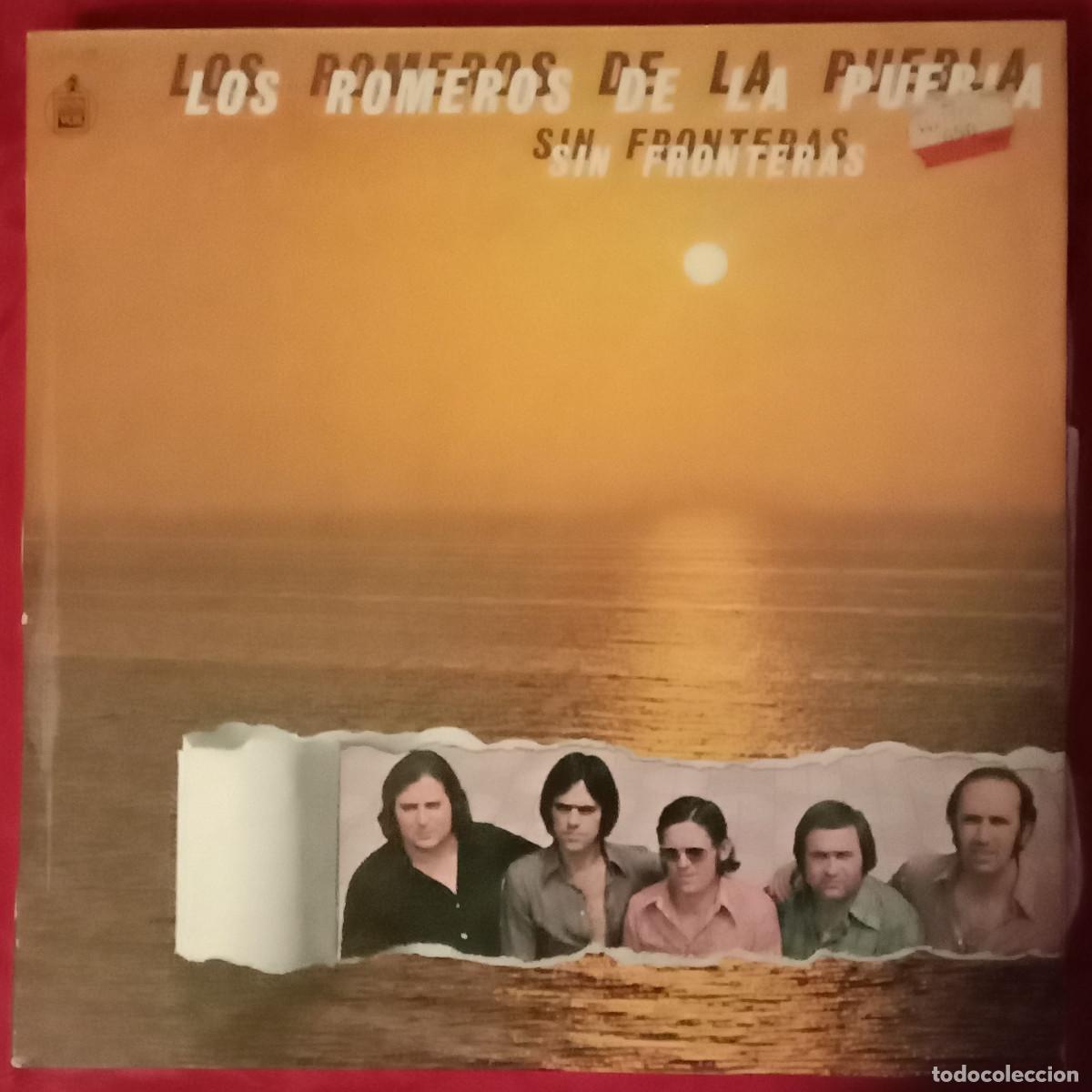 Discos de vinilo: Los Romeros de la Puebla - Sin Fronteras - Sevillanas&acute;80 - Edit. HispaVox. S.A. 1980