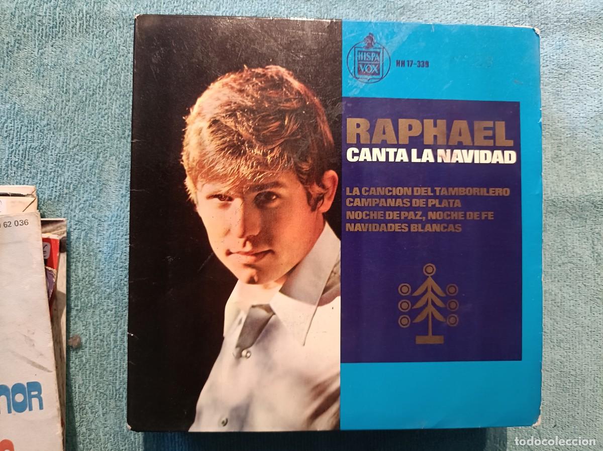 Discos de vinilo: Raphael - Canta La Navidad - EP. sello Hispavox 1965 - Foto 1