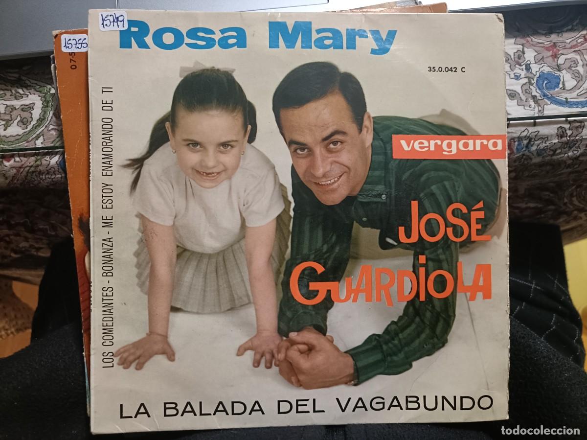 Discos de vinilo: Rosa Mary & Jos&eacute; Guardiola - La Balada del Vagabundo - EP. sello Vergara 1963