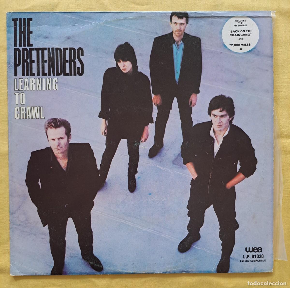 Discos de vinilo: THE PRETENDERS - LEARNING TO CRAWL - WEA LP-91030 - ECUADOR 1984