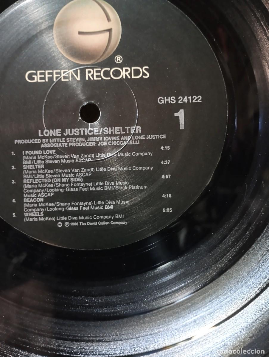 Discos de vinilo: LONE JUSTICE-Shelter. - Foto 4