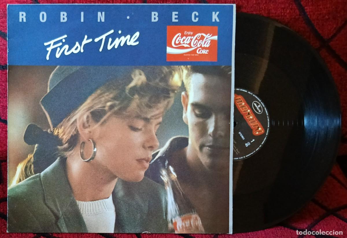 Discos de vinilo: ROBIN BECK ** First Time ** MAXI SINGLE VINILO 1988 - Foto 1