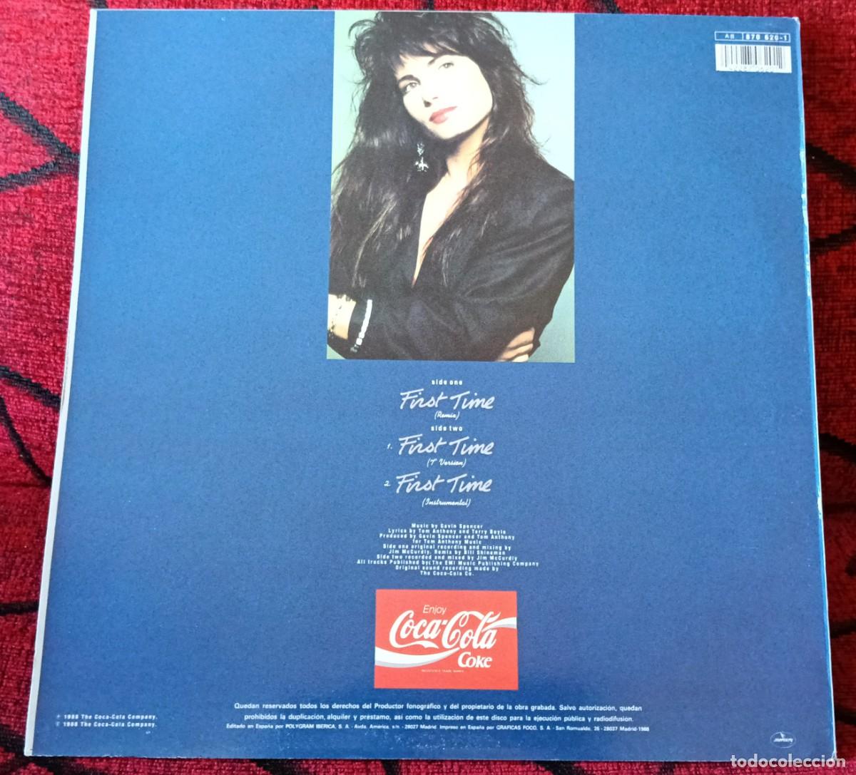 Discos de vinilo: ROBIN BECK ** First Time ** MAXI SINGLE VINILO 1988 - Foto 2