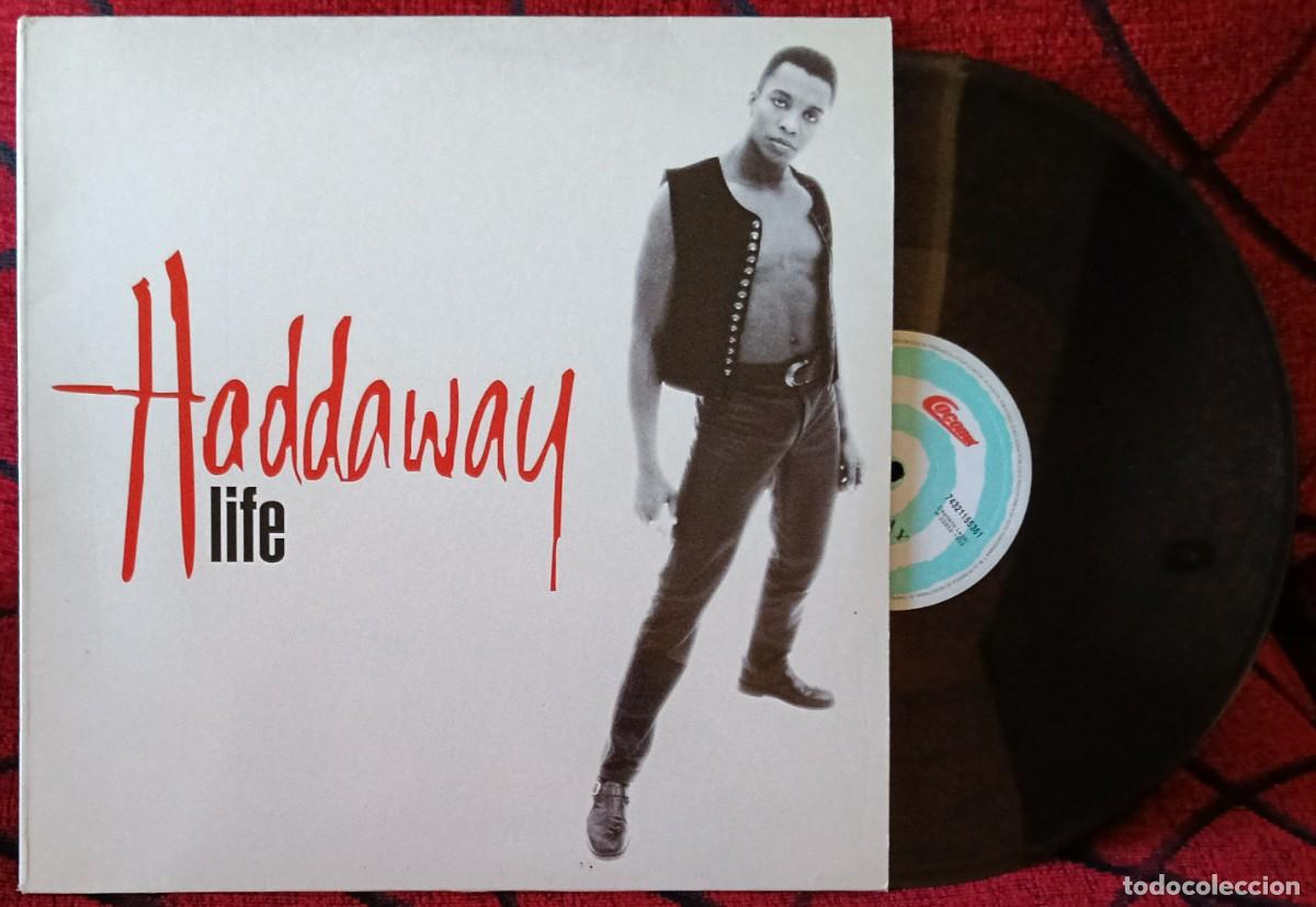 Discos de vinilo: HADDAWAY ** Life ** MAXI SINGLE VINILO 1993