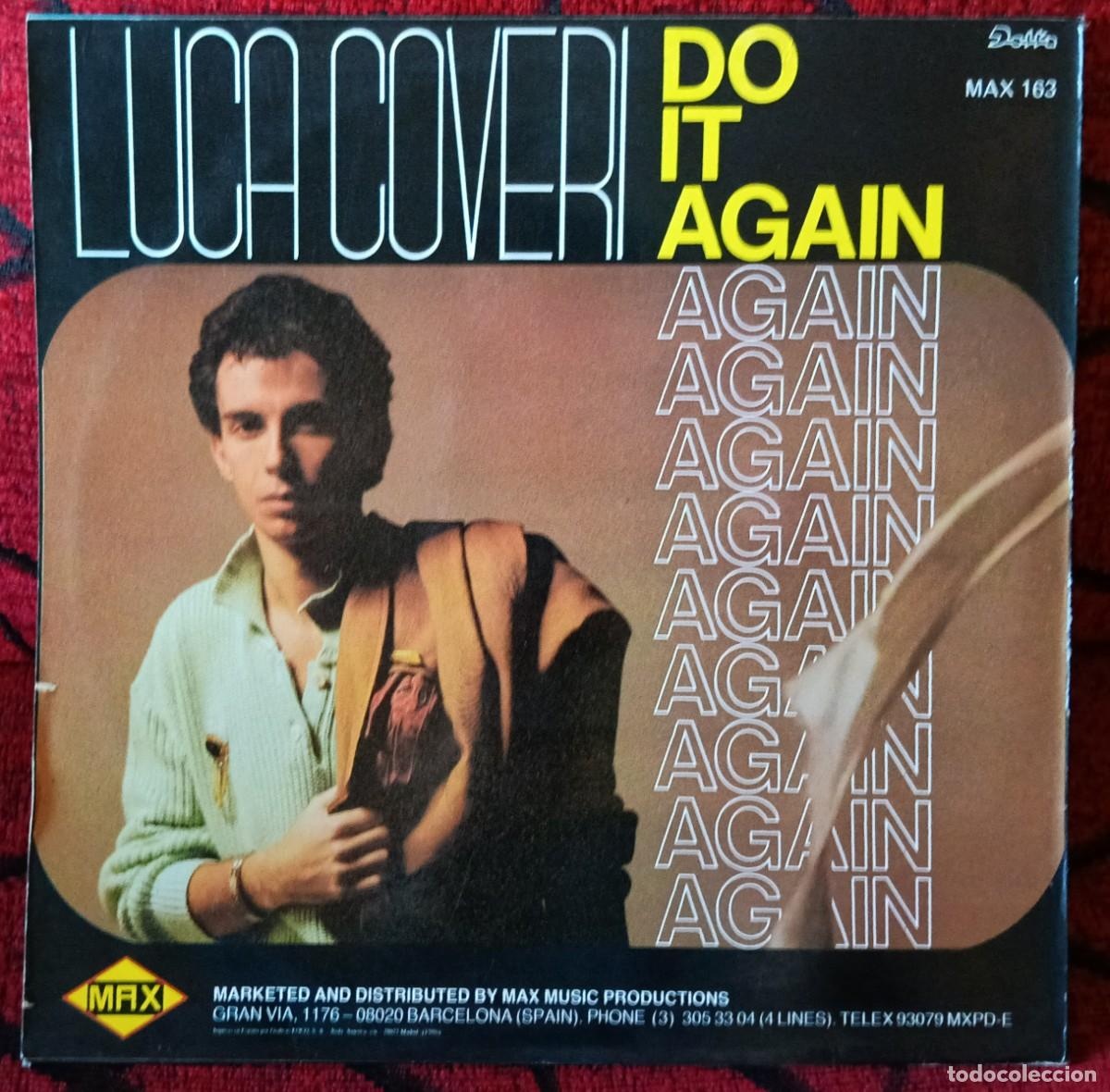 Discos de vinilo: LUCA COVERI ** Do It Again ** MAXI SINGLE VINILO 1986 - Foto 2