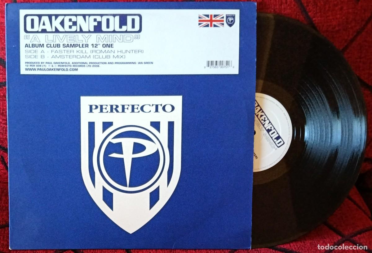 Discos de vinilo: PAUL OAKENFOLD ** A Lively Mind (Album Club Sampler One) ** MAXI SINGLE VINILO PROMOCIONAL 2006 UK