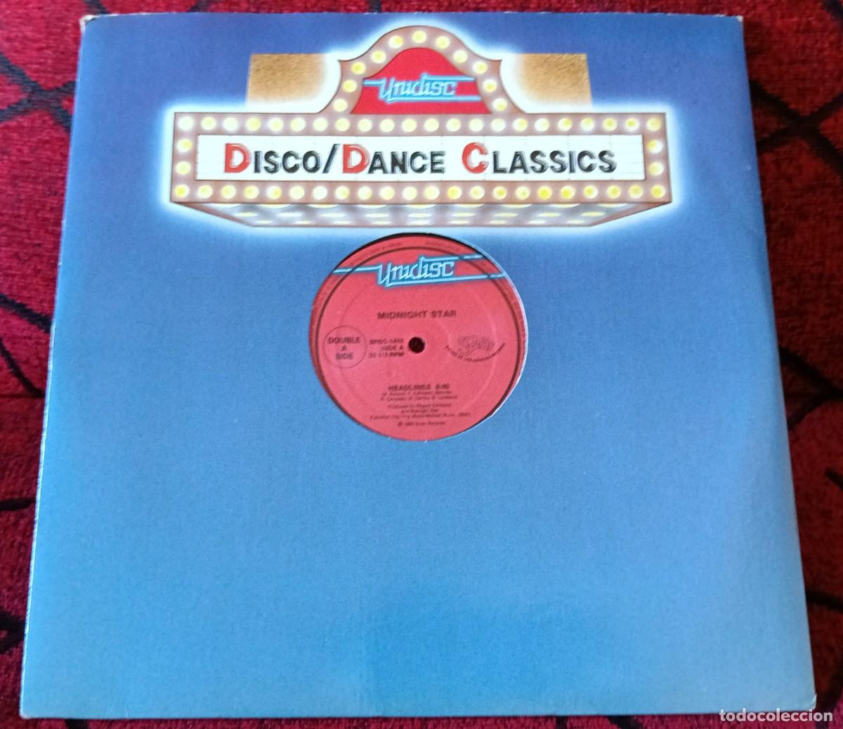 Discos de vinilo: MIDNIGHT STAR **Headlines / Midas Touch / Engine No. 9** MAXI SINGLE VINILO 1987 CANADA - Foto 1