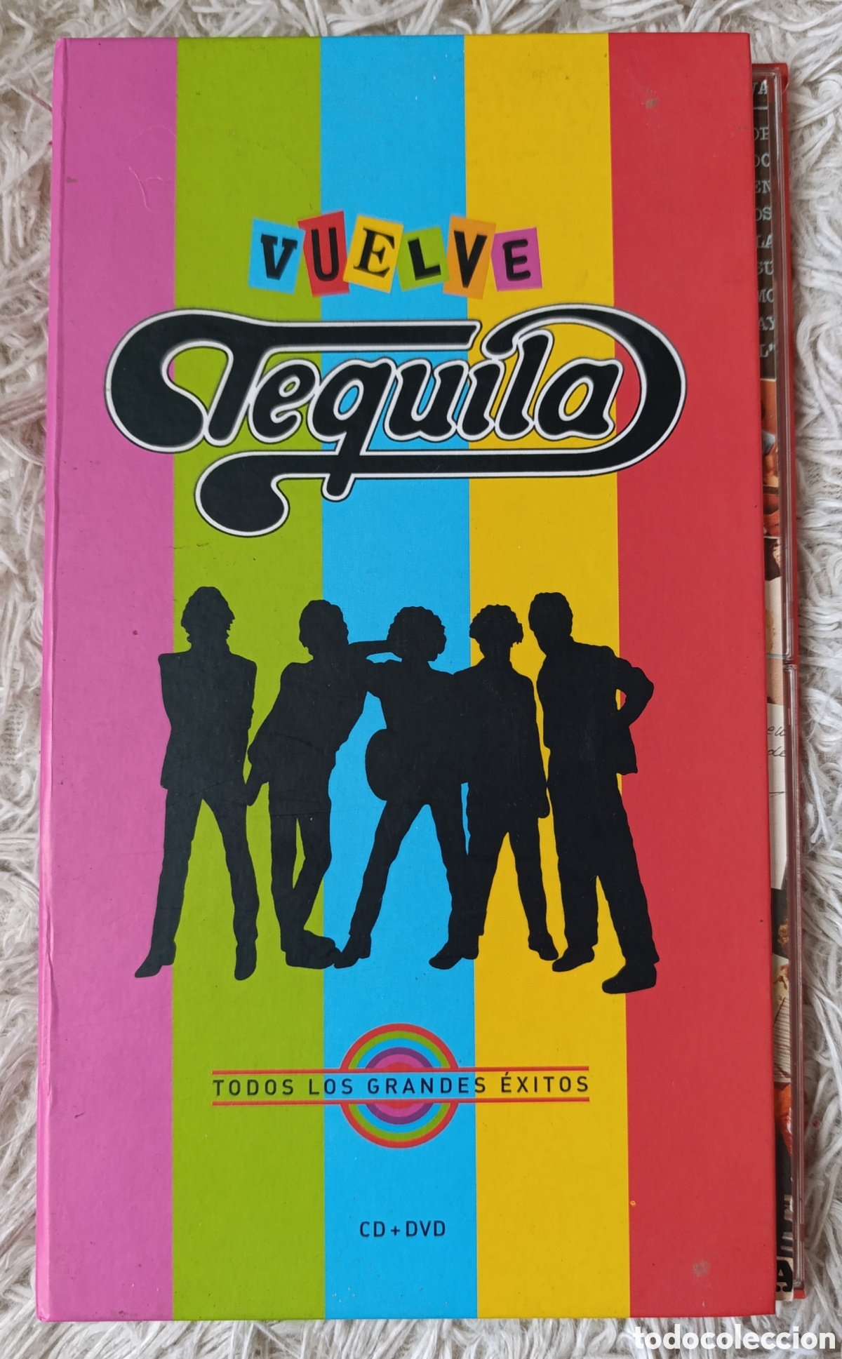 Discos de vinilo: TEQUILA VUELVE TEQUILA (TODOS LOS GRANDES &Eacute;XITOS) BOX SET CD+DVD CON LIBRETO DE 25 PAGINAS