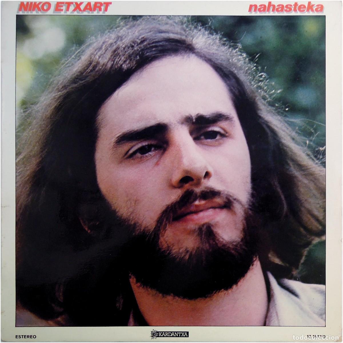Discos de vinilo: Niko Etxart - Nahasteka - LP Spain 1979 - Movieplay/Kardantxa 17.1517/9 - EX/VG+