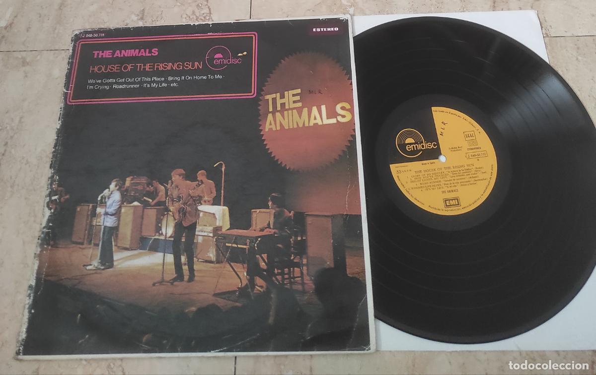Discos de vinilo: THE ANIMALS ** HOUSE OF THE RISING SUN ** ESPA&Ntilde;A ORIGINAL 1971