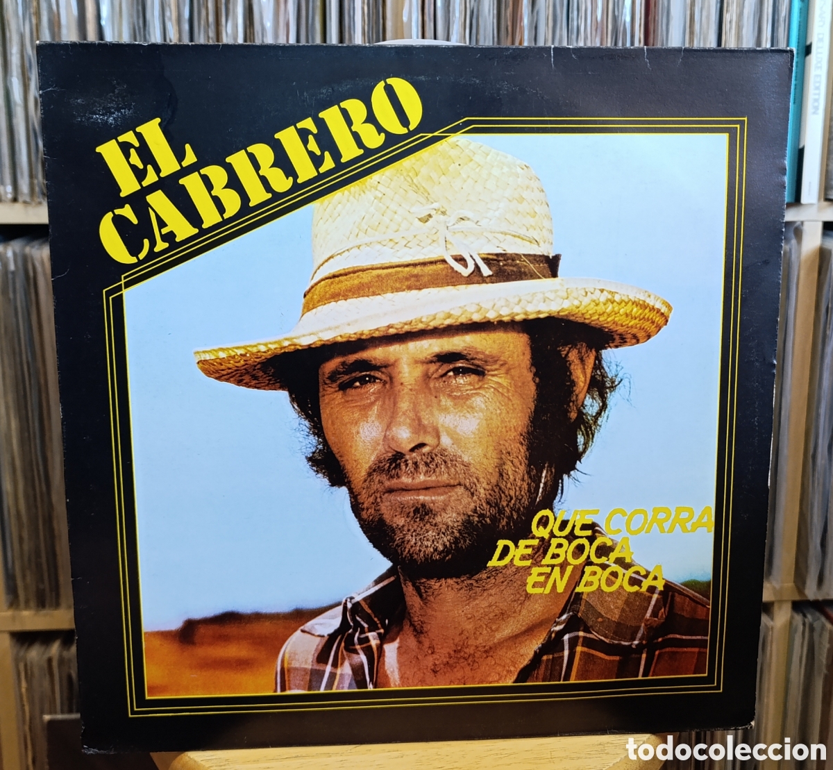 Discos de vinilo: EL CABRERO -QUE CORRA DE BOCA EN BOCA LP 1983 EN EXCELENTES CONDICIONES -FLAMENCO