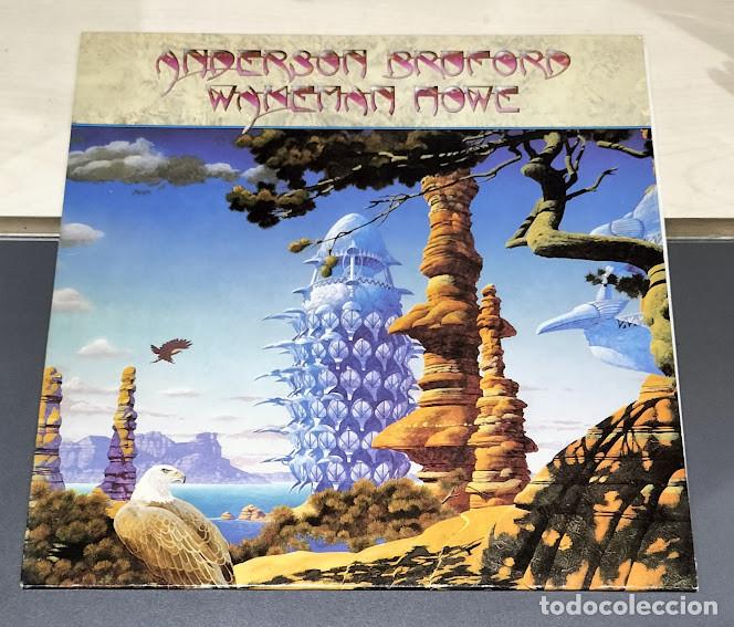 Discos de vinilo: Anderson Bruford Wakeman Howe - Anderson Bruford Wakeman Howe - LP Arista ref. 5C 209970.