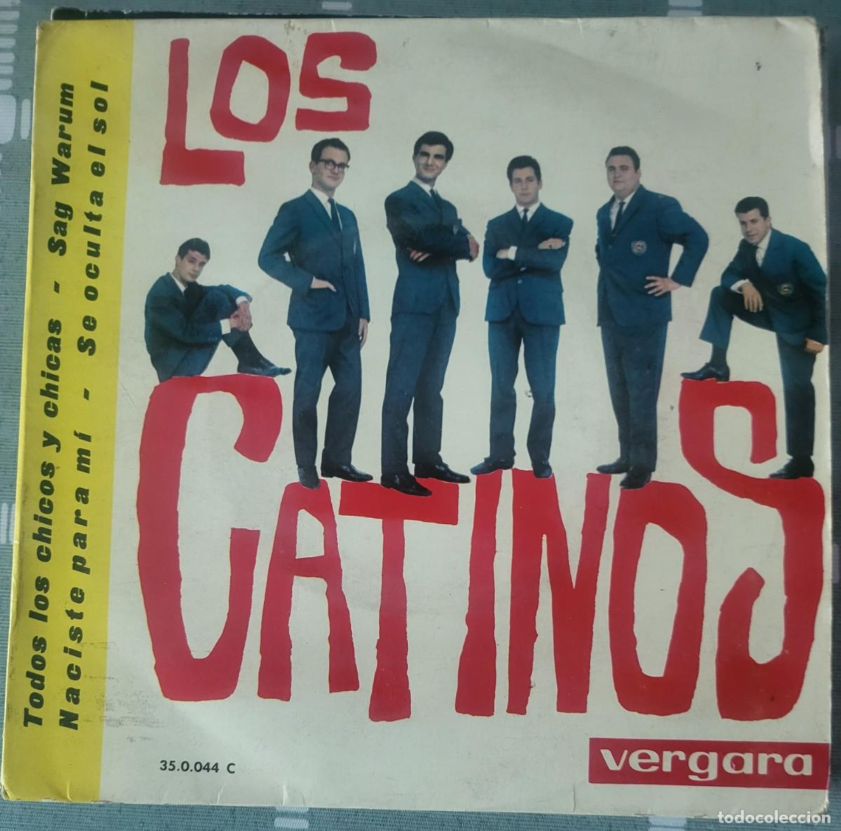 Discos de vinilo: Los Catinos Ep sello Vergara editado en Espa&ntilde;a a&ntilde;o 1965...