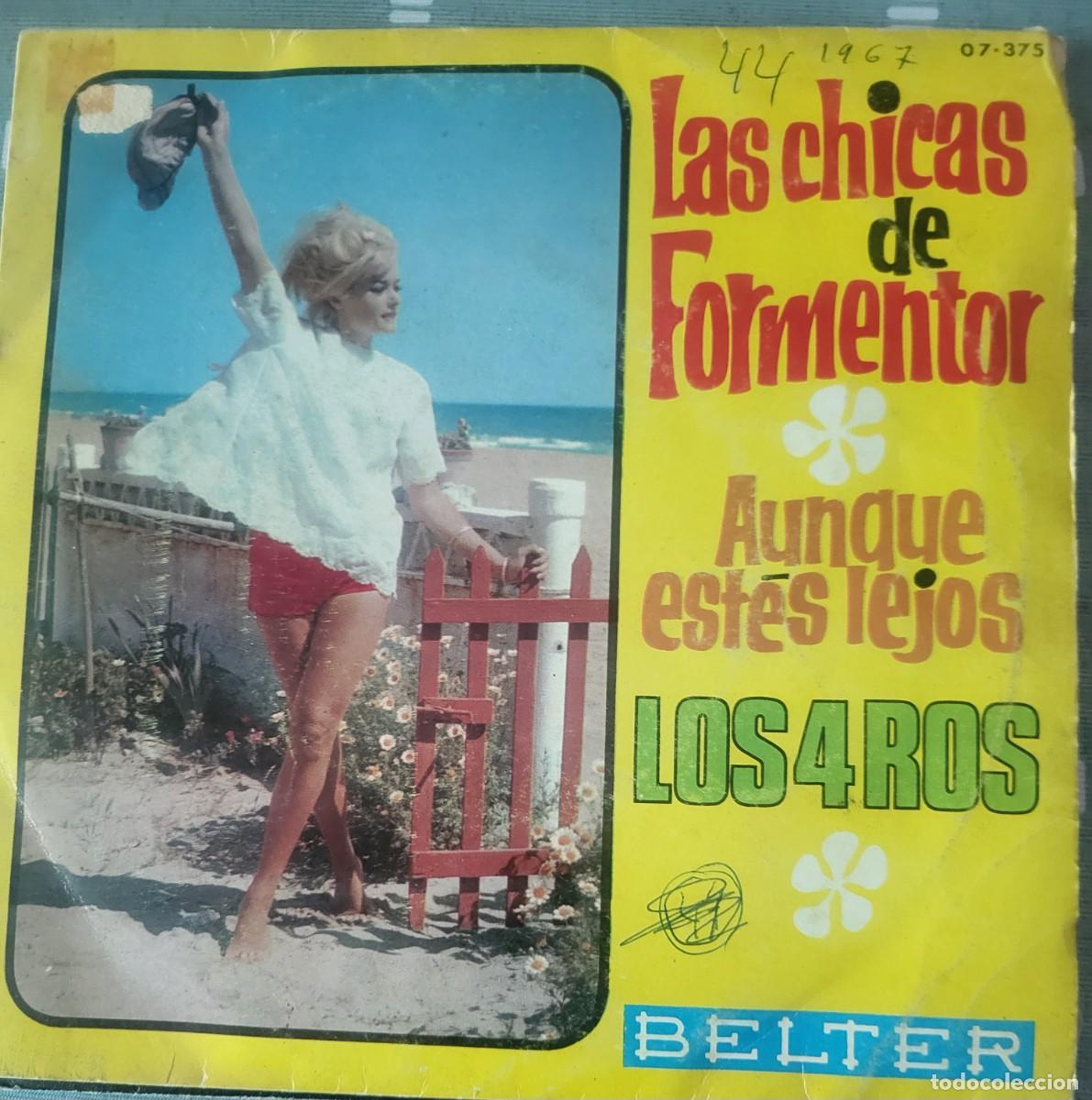 Discos de vinilo: Los 4 Ros single sello Belter editado en Espa&ntilde;a a&ntilde;o 1967...