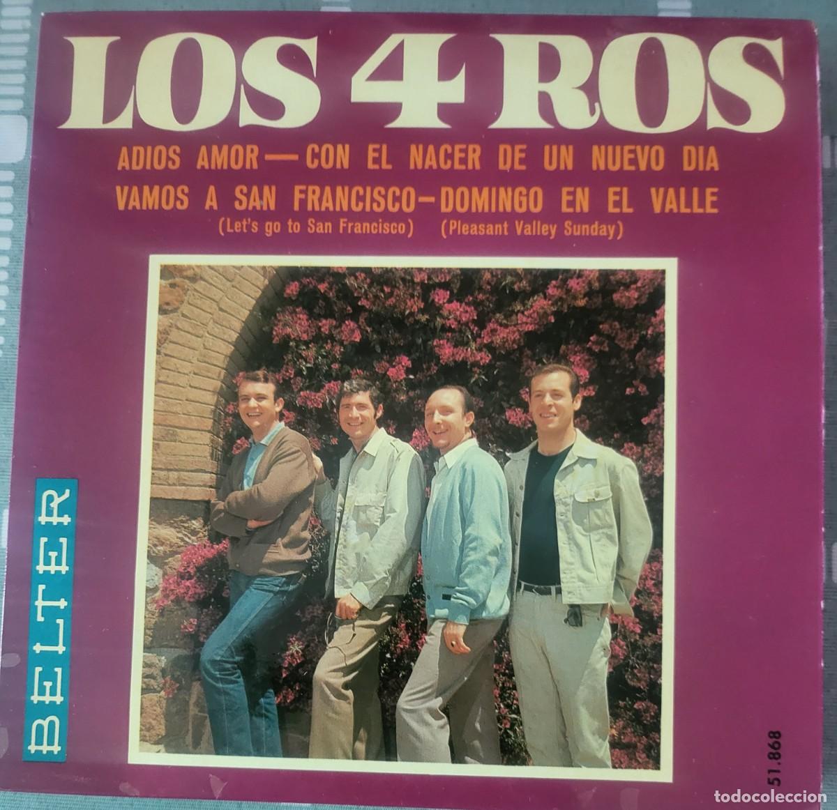 Discos de vinilo: Los 4 Ros Ep sello Belter editado en Espa&ntilde;a a&ntilde;o 1967...