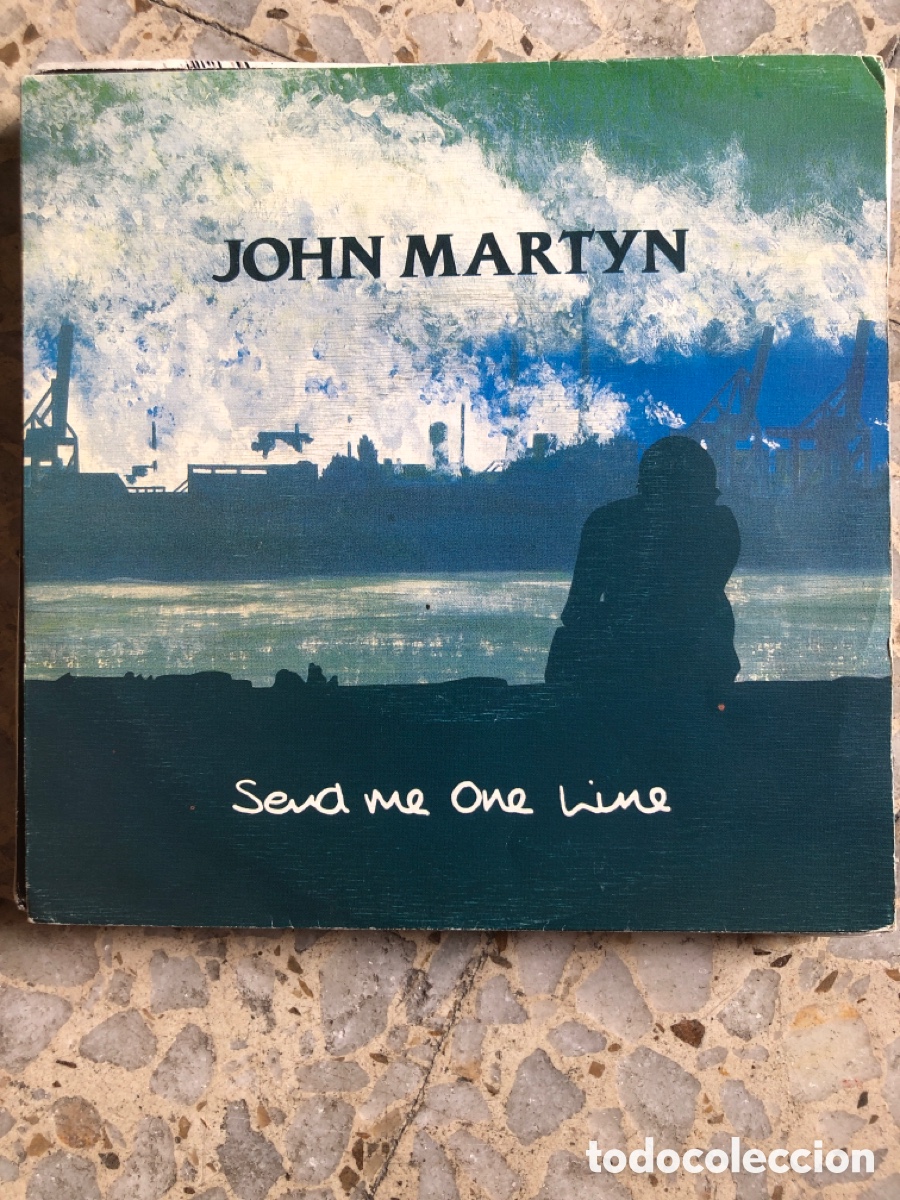 Vinyl records: SGL JOHN MARTYN SEND ME ONE LINE 1990