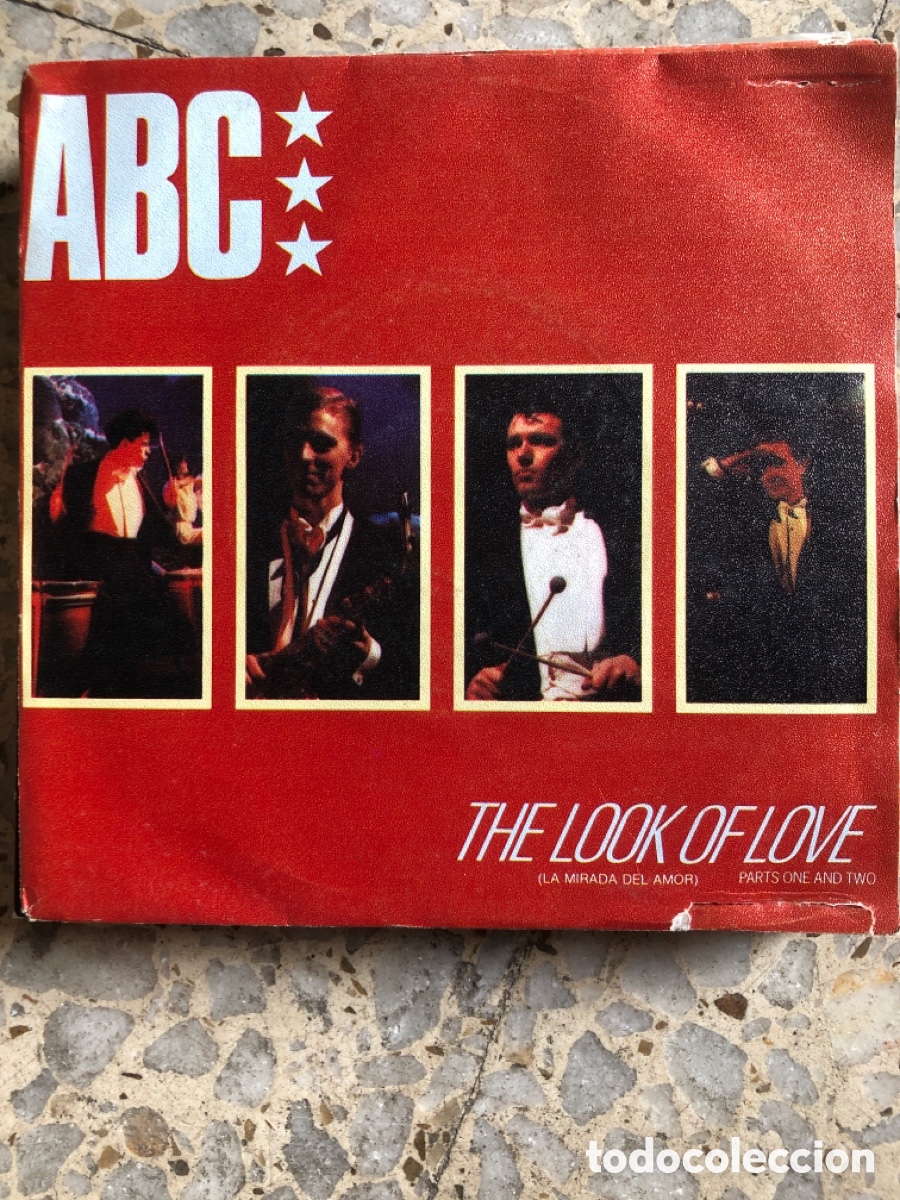 Vinyl records: SGL ABC THE LOOK OF LOVE 1982