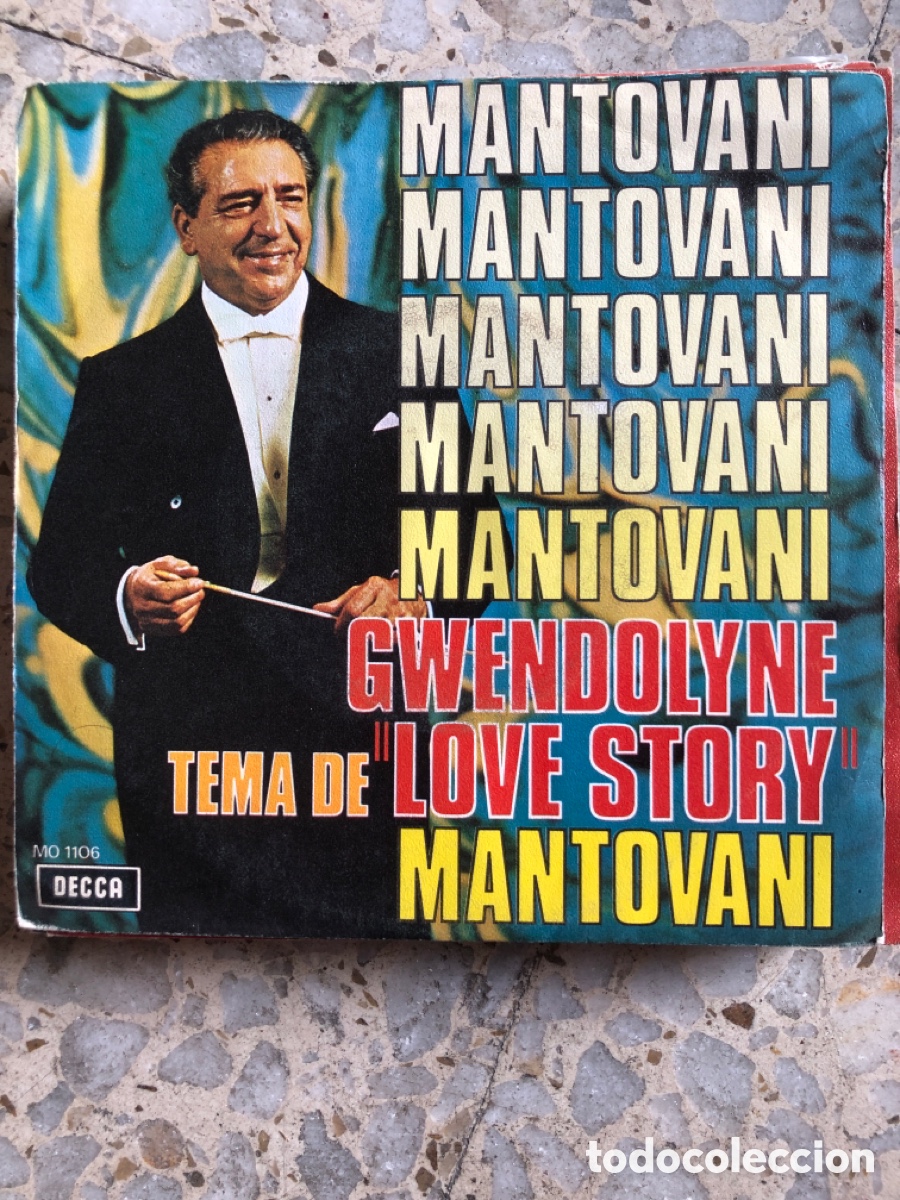 Discos de vinilo: SGL MANTOVANI GWENDOLYNE 1971 PROMO