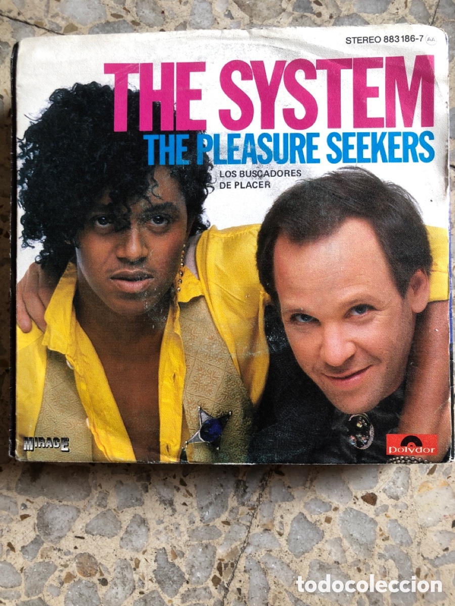 Vinyl-Schallplatten: SGL THE SYSTEM THE PLEASURE SEEKERS 1985