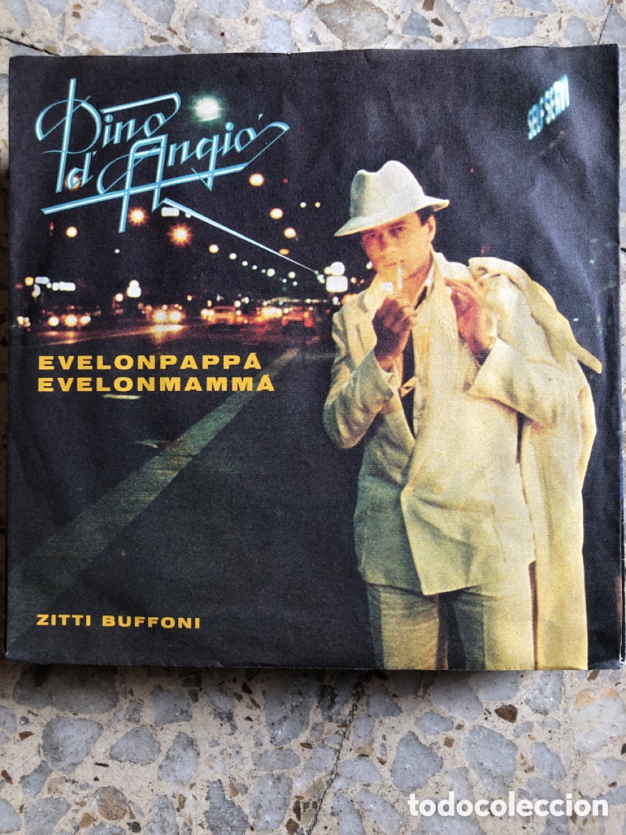 Disques de vinyle: SGL PINO D&acute;ANGIO EVELONPAPPA EVELONMAMMA 1983 GERMANY