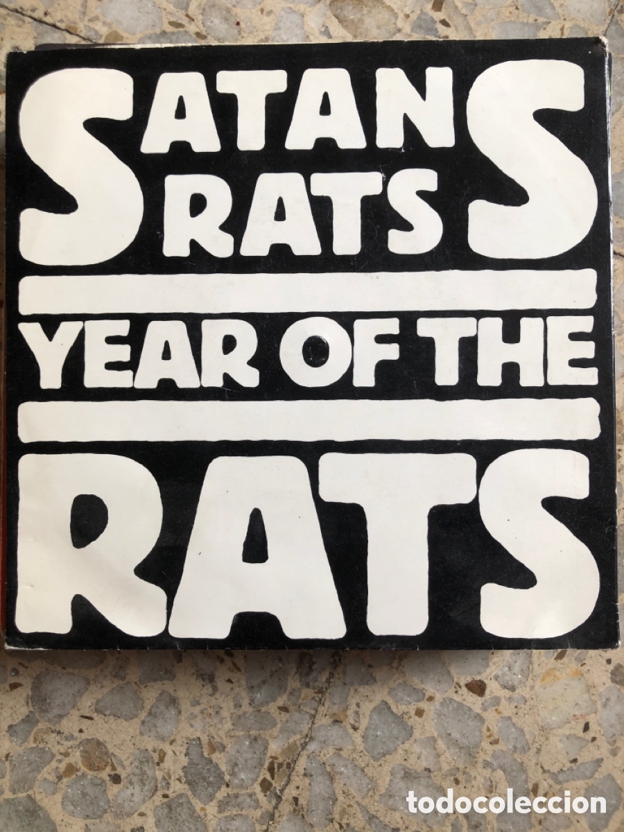Vinyl records: SGL SATANS RATS YEAR OF THE RATS LOUISE 1978 UK
