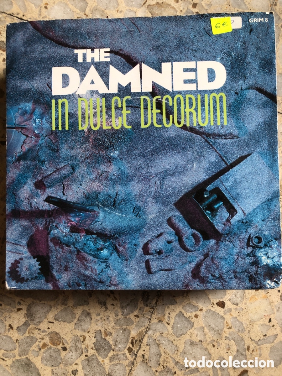 Disques de vinyle: SGL THE DAMNED IN DULCE DECORUM 1986