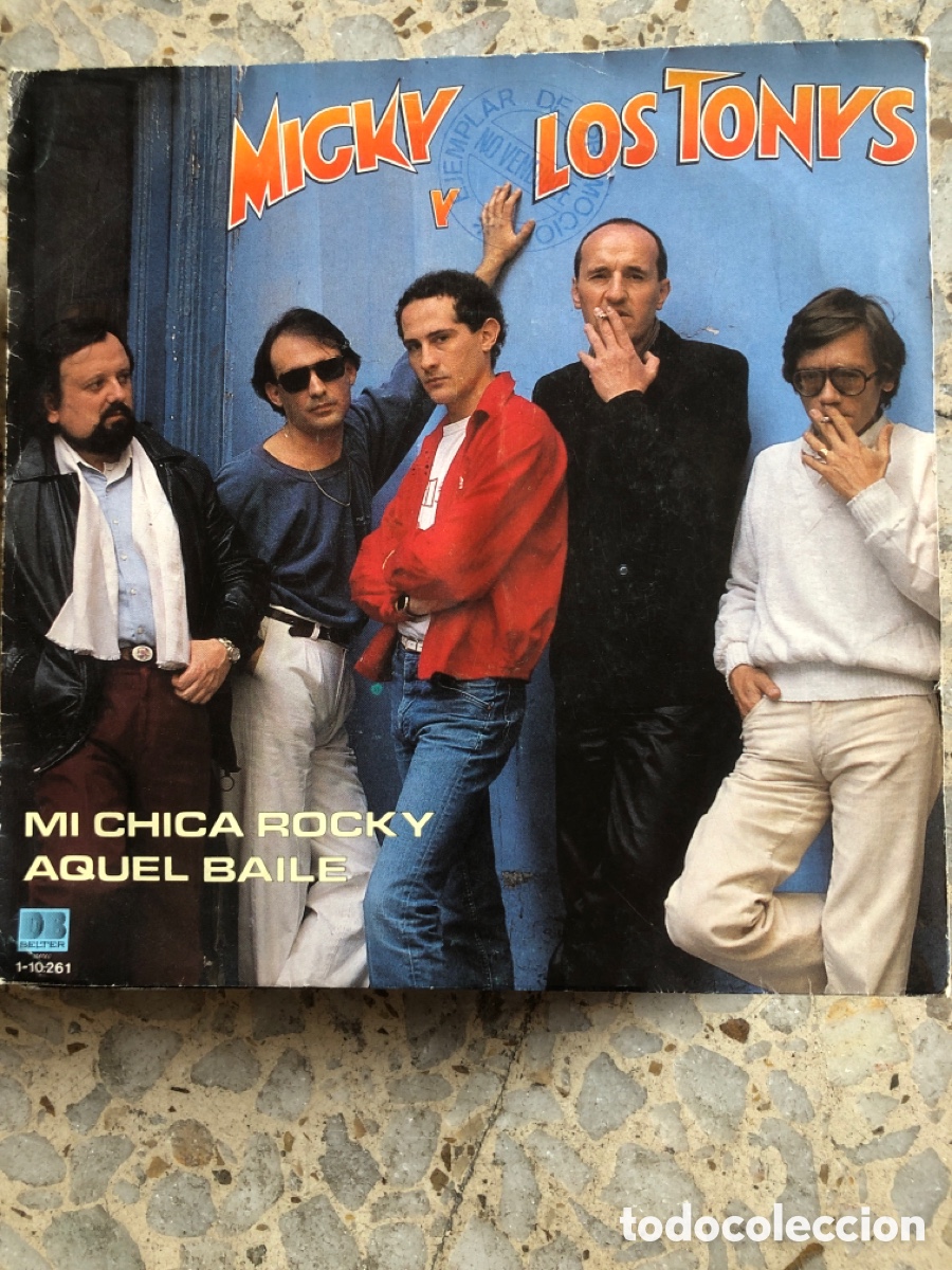 Discos de vinilo: SGL MICKY Y LOS TONYS MI CHICA ROCKY 1982 PROMO
